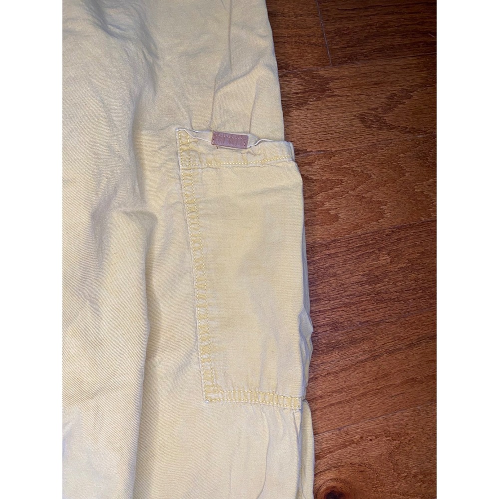 Zara Light Brown Cargo Pants with‎ Linen Size 6 - Picture 5 of 14